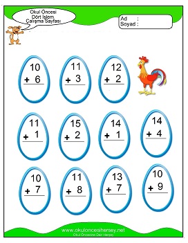 İşlemler yaprak test